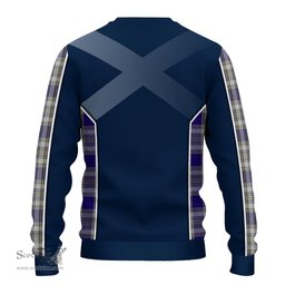 ScotsTee Shop Scottish Livingston Dress Clan Scottish Crest and Scottish Thistle Sport Tartan Sweatshirt