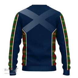 ScotsTee Shop Scottish MacMillan Society of Glasgow Clan Scottish Crest and Scottish Thistle Sport Tartan Sweatshirt