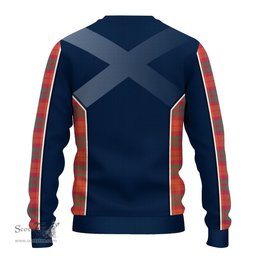 ScotsTee Shop Scottish MacNab Ancient Clan Scottish Crest and Scottish Thistle Sport Tartan Sweatshirt