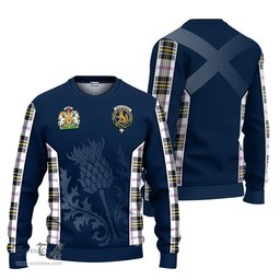 ScotsTee Shop Scottish MacPherson Dress Modern Clan Scottish Crest and Scottish Thistle Sport Tartan Sweatshirt