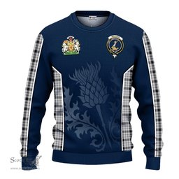 ScotsTee Shop Scottish Wallace Dress Clan Scottish Crest and Scottish Thistle Sport Tartan Sweatshirt