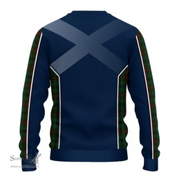 ScotsTee Shop Scottish Tennant Clan Scottish Crest and Scottish Thistle Sport Tartan Sweatshirt