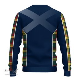 ScotsTee Shop Scottish MacMillan Old Modern Clan Scottish Crest and Scottish Thistle Sport Tartan Sweatshirt