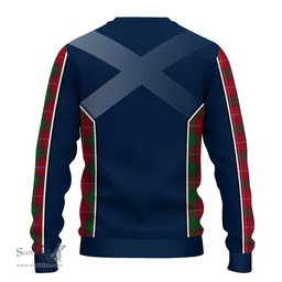 ScotsTee Shop Scottish Rattray Clan Scottish Crest and Scottish Thistle Sport Tartan Sweatshirt