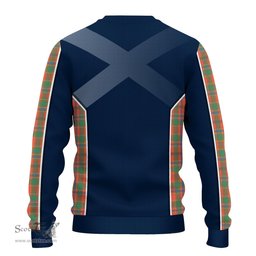 ScotsTee Shop Scottish Munro Ancient Clan Scottish Crest and Scottish Thistle Sport Tartan Sweatshirt