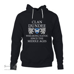 ScotsTee Shop Scottish Dundee Wreaking Havoc Since The Middle Ages With Two Rampant Lions Hoodie