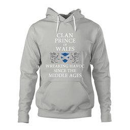 ScotsTee Shop Scottish Prince Of Wales Wreaking Havoc Since The Middle Ages With Two Rampant Lions Hoodie