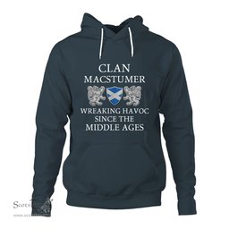 ScotsTee Shop Scottish MacStumer Wreaking Havoc Since The Middle Ages With Two Rampant Lions Hoodie