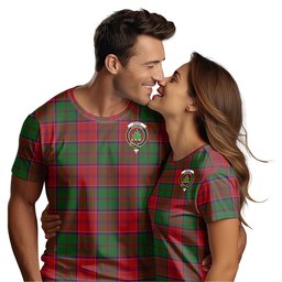ScotsTee Shop Scottish Grant Clan Crest Tartan T Shirt for Family Tartan Matching Family T Shirts