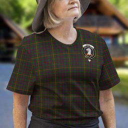 ScotsTee Shop Scottish Hall Clan Crest Tartan T Shirt for Family Tartan Matching Family T Shirts
