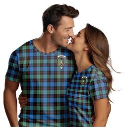 ScotsTee Shop Scottish Guthrie Ancient Clan Crest Tartan T Shirt for Family Tartan Matching Family T Shirts