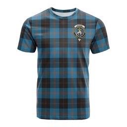ScotsTee Shop Scottish Garden Clan Crest Tartan T Shirt for Family Tartan Matching Family T Shirts