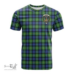 ScotsTee Shop Scottish Gordon Old Ancient Clan Crest Tartan T Shirt for Family Tartan Matching Family T Shirts