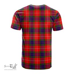 ScotsTee Shop Scottish Fraser Modern Clan Crest Tartan T Shirt for Family Tartan Matching Family T Shirts
