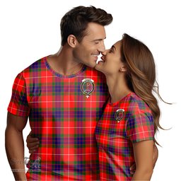 ScotsTee Shop Scottish Fraser Modern Clan Crest Tartan T Shirt for Family Tartan Matching Family T Shirts