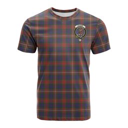 ScotsTee Shop Scottish Fraser Hunting Modern Clan Crest Tartan T Shirt for Family Tartan Matching Family T Shirts