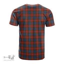 ScotsTee Shop Scottish Fraser Ancient Clan Crest Tartan T Shirt for Family Tartan Matching Family T Shirts