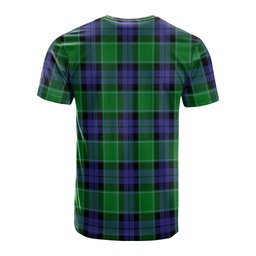 ScotsTee Shop Scottish Haldane Clan Crest Tartan T Shirt for Family Tartan Matching Family T Shirts