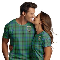 ScotsTee Shop Scottish Henderson Ancient Clan Crest Tartan T Shirt for Family Tartan Matching Family T Shirts