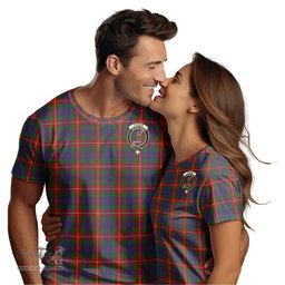 ScotsTee Shop Scottish Fraser of Lovat Clan Crest Tartan T Shirt for Family Tartan Matching Family T Shirts