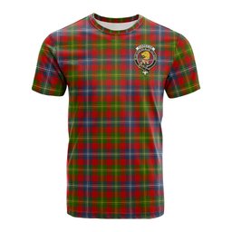 ScotsTee Shop Scottish Forrester Clan Crest Tartan T Shirt for Family Tartan Matching Family T Shirts