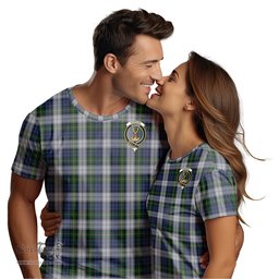 ScotsTee Shop Scottish Gordon Dress Clan Crest Tartan T Shirt for Family Tartan Matching Family T Shirts