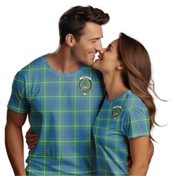 ScotsTee Shop Scottish Hamilton Hunting Ancient Clan Crest Tartan T Shirt for Family Tartan Matching Family T Shirts