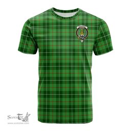ScotsTee Shop Scottish Galloway Clan Crest Tartan T Shirt for Family Tartan Matching Family T Shirts
