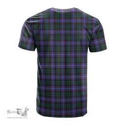 ScotsTee Shop Scottish Guthrie Modern Clan Crest Tartan T Shirt for Family Tartan Matching Family T Shirts