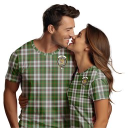ScotsTee Shop Scottish Hay White Dress Clan Crest Tartan T Shirt for Family Tartan Matching Family T Shirts