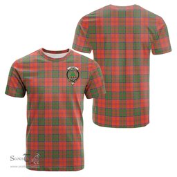 ScotsTee Shop Scottish Grant Ancient Clan Crest Tartan T Shirt for Family Tartan Matching Family T Shirts