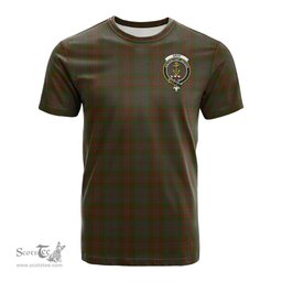 ScotsTee Shop Scottish Gray Clan Crest Tartan T Shirt for Family Tartan Matching Family T Shirts