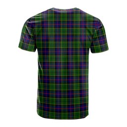 ScotsTee Shop Scottish Forsyth Modern Clan Crest Tartan T Shirt for Family Tartan Matching Family T Shirts