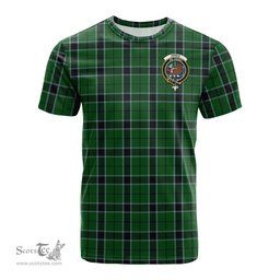 ScotsTee Shop Scottish Innes Hunting Clan Crest Tartan T Shirt for Family Tartan Matching Family T Shirts