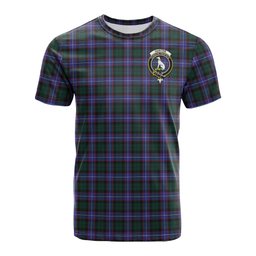 ScotsTee Shop Scottish Hunter Modern Clan Crest Tartan T Shirt for Family Tartan Matching Family T Shirts