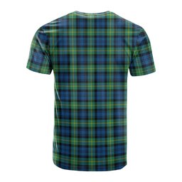 ScotsTee Shop Scottish Gordon Ancient Clan Crest Tartan T Shirt for Family Tartan Matching Family T Shirts