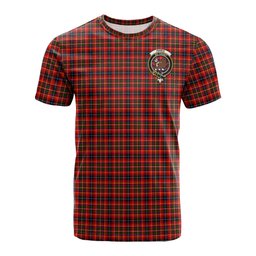 ScotsTee Shop Scottish Innes Modern Clan Crest Tartan T Shirt for Family Tartan Matching Family T Shirts