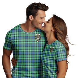 ScotsTee Shop Scottish Graham of Montrose Ancient Clan Crest Tartan T Shirt for Family Tartan Matching Family T Shirts