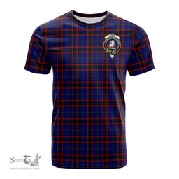 ScotsTee Shop Scottish Home Modern Clan Crest Tartan T Shirt for Family Tartan Matching Family T Shirts
