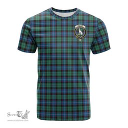 ScotsTee Shop Scottish Hunter Ancient Clan Crest Tartan T Shirt for Family Tartan Matching Family T Shirts
