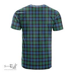 ScotsTee Shop Scottish Hunter Ancient Clan Crest Tartan T Shirt for Family Tartan Matching Family T Shirts