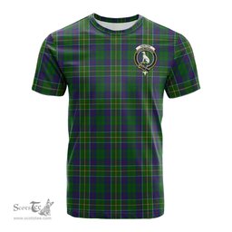 ScotsTee Shop Scottish Hunter of Hunterston Clan Crest Tartan T Shirt for Family Tartan Matching Family T Shirts