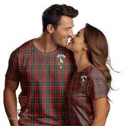 ScotsTee Shop Scottish Hunter USA Clan Crest Tartan T Shirt for Family Tartan Matching Family T Shirts