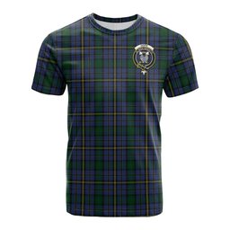 ScotsTee Shop Scottish Hope Clan Originaux Clan Crest Tartan T Shirt for Family Tartan Matching Family T Shirts