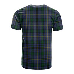 ScotsTee Shop Scottish Hope Clan Originaux Clan Crest Tartan T Shirt for Family Tartan Matching Family T Shirts
