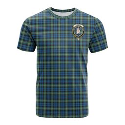 ScotsTee Shop Scottish Lamont Ancient Clan Crest Tartan T Shirt for Family Tartan Matching Family T Shirts