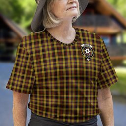 ScotsTee Shop Scottish Jardine Clan Crest Tartan T Shirt for Family Tartan Matching Family T Shirts
