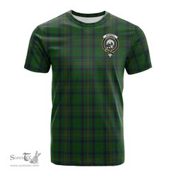 ScotsTee Shop Scottish Kennedy Clan Crest Tartan T Shirt for Family Tartan Matching Family T Shirts