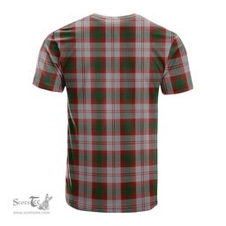 ScotsTee Shop Scottish Lindsay Dress Red Clan Crest Tartan T Shirt for Family Tartan Matching Family T Shirts