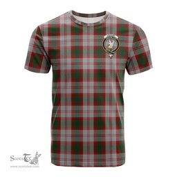 ScotsTee Shop Scottish Lindsay Dress Red Clan Crest Tartan T Shirt for Family Tartan Matching Family T Shirts